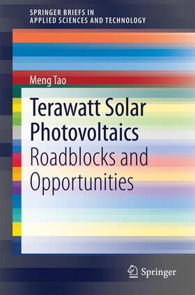 Tao |  Terawatt Solar Photovoltaics | eBook | Sack Fachmedien