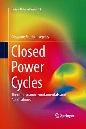 Invernizzi |  Closed Power Cycles | Buch |  Sack Fachmedien