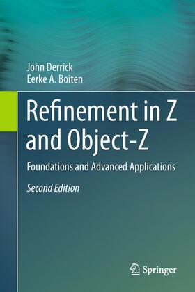 Boiten / Derrick |  Refinement in Z and Object-Z | Buch |  Sack Fachmedien