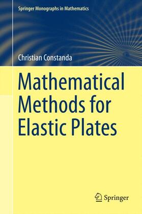 Constanda |  Mathematical Methods for Elastic Plates | Buch |  Sack Fachmedien