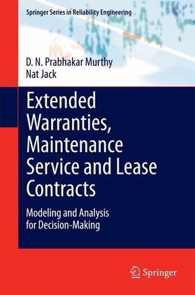 Jack / Murthy |  Extended Warranties, Maintenance Service and Lease Contracts | Buch |  Sack Fachmedien