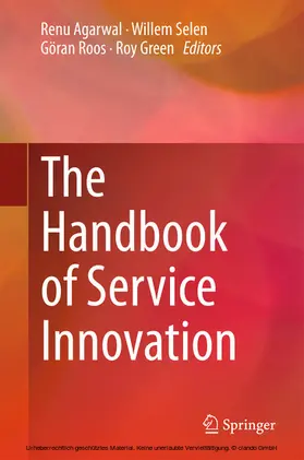 Agarwal / Selen / Roos |  The Handbook of Service Innovation | eBook | Sack Fachmedien