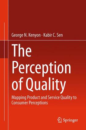 Sen / Kenyon |  The Perception of Quality | Buch |  Sack Fachmedien