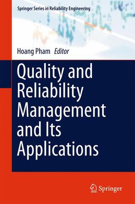 Pham |  Quality and Reliability Management and Its Applications | Buch |  Sack Fachmedien