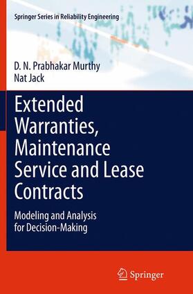 Jack / Murthy |  Extended Warranties, Maintenance Service and Lease Contracts | Buch |  Sack Fachmedien