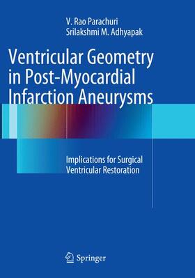 Adhyapak |  Ventricular Geometry in Post-Myocardial Infarction Aneurysms | Buch |  Sack Fachmedien