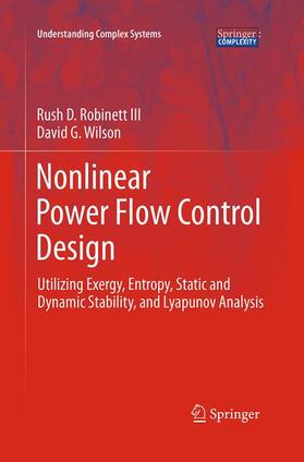 Wilson / Robinett III |  Nonlinear Power Flow Control Design | Buch |  Sack Fachmedien