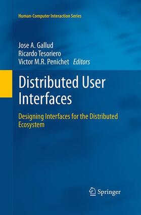 Gallud / Penichet / Tesoriero |  Distributed User Interfaces | Buch |  Sack Fachmedien