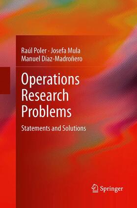 Poler / Díaz-Madroñero / Mula |  Operations Research Problems | Buch |  Sack Fachmedien