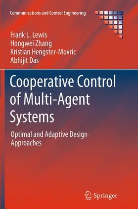 Lewis / Das / Zhang |  Cooperative Control of Multi-Agent Systems | Buch |  Sack Fachmedien