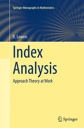 Lowen |  Index Analysis | Buch |  Sack Fachmedien