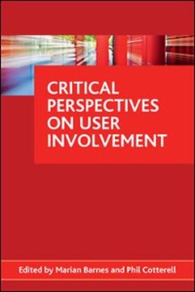 Barnes / Cotterell |  Critical perspectives on user involvement | eBook | Sack Fachmedien