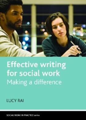 Rai |  Effective Writing for Social Work | eBook | Sack Fachmedien