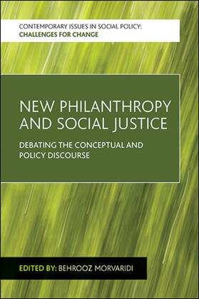 Morvaridi |  New philanthropy and social justice | Buch |  Sack Fachmedien