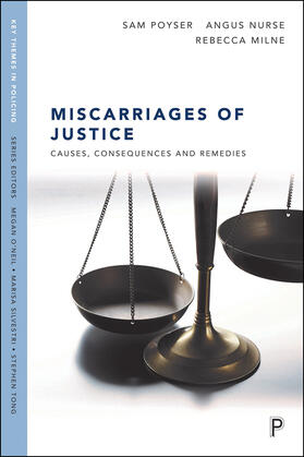 Poyser / Nurse / Milne |  Miscarriages of justice | Buch |  Sack Fachmedien