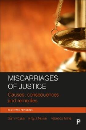 Poyser / Nurse / Milne |  Miscarriages of Justice | eBook | Sack Fachmedien