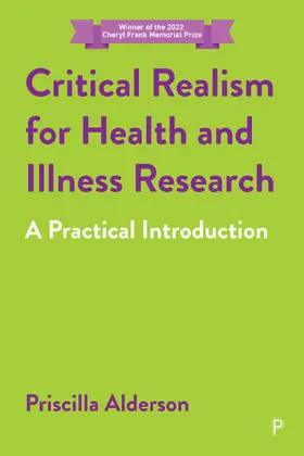 Alderson |  Critical Realism for Health and Illness Research | eBook | Sack Fachmedien