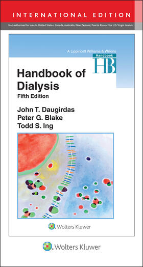Daugirdas / Blake / Ing |  Handbook of Dialysis. International Edition | Buch |  Sack Fachmedien