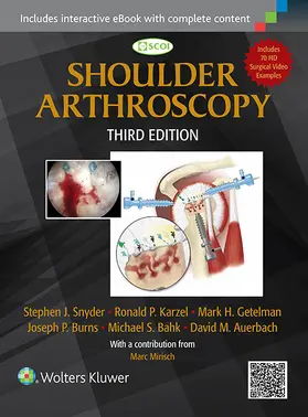 Snyder / Bahk / Burns |  Shoulder Arthroscopy | Buch |  Sack Fachmedien