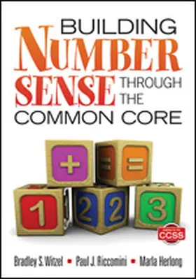 Witzel / Riccomini / Herlong |  Building Number Sense Through the Common Core | Buch |  Sack Fachmedien