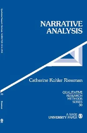 Riessman |  Narrative Analysis | eBook | Sack Fachmedien