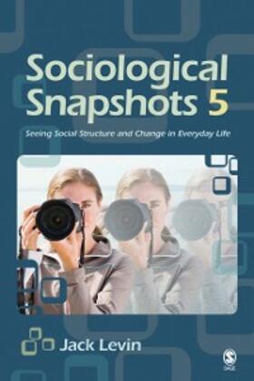 Levin |  Sociological Snapshots 5 | eBook | Sack Fachmedien