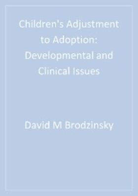 Brodzinsky / Smith |  Children's Adjustment to Adoption | eBook | Sack Fachmedien