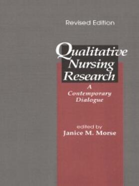 Morse |  Qualitative Nursing Research | eBook | Sack Fachmedien