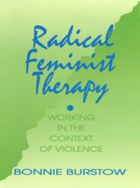 Burstow |  Radical Feminist Therapy | eBook | Sack Fachmedien