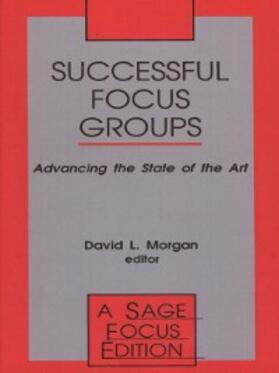 Morgan |  Successful Focus Groups | eBook | Sack Fachmedien