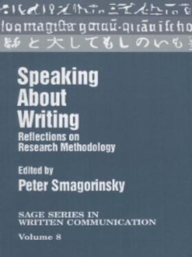 Smagorinsky |  Speaking About Writing | eBook | Sack Fachmedien