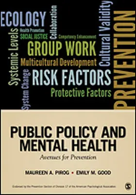 Pirog / Good |  Public Policy and Mental Health | Buch |  Sack Fachmedien