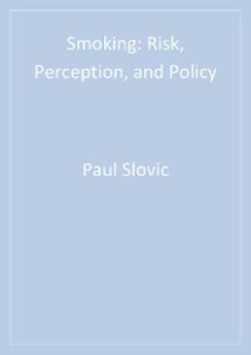 Slovic |  Smoking | eBook | Sack Fachmedien