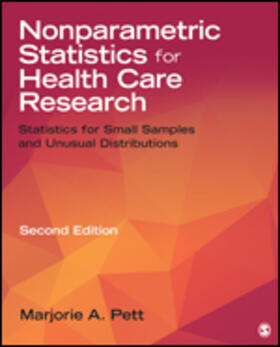 Pett |  Nonparametric Statistics for Health Care Research | Buch |  Sack Fachmedien