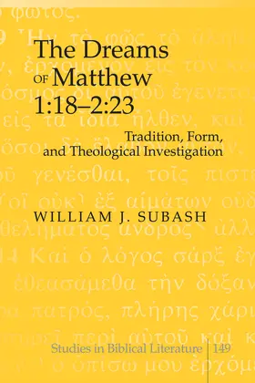 Subash |  The Dreams of Matthew 1:18-2:23 | eBook | Sack Fachmedien