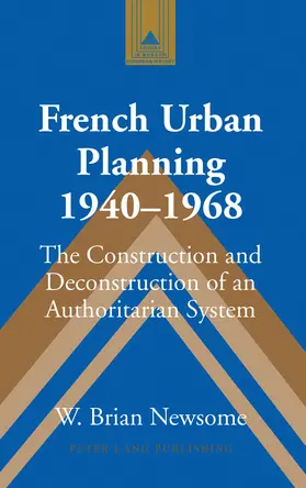 Newsome |  French Urban Planning, 1940-1968 | eBook | Sack Fachmedien