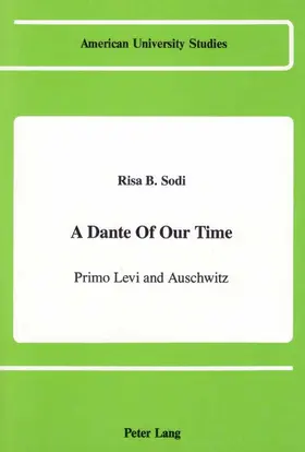 Sodi |  A Dante Of Our Time | eBook | Sack Fachmedien