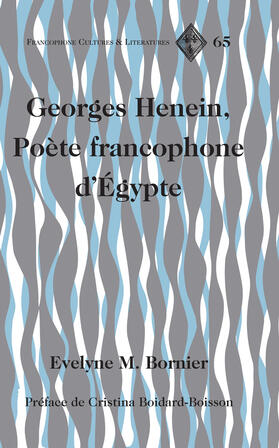 Bornier |  Georges Henein, Poète francophone d’Égypte | eBook | Sack Fachmedien