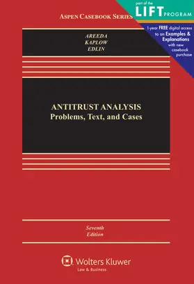 Areeda / Kaplow / Edlin |  Antitrust Analysis: Problems, Text, and Cases, Seventh Edition | Buch |  Sack Fachmedien