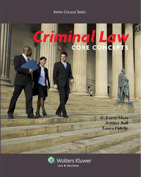 Mays / Ball / Fidelie |  Criminal Law: Core Concepts | Buch |  Sack Fachmedien