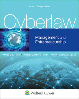 Reder / Darrow / Melvin |  Cyberlaw: Management and Entrepreneurship | Buch |  Sack Fachmedien