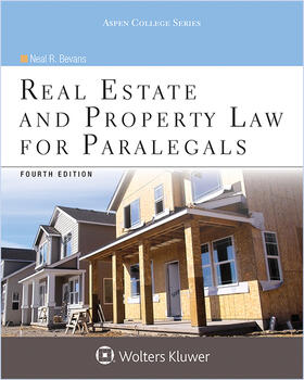 Bevans |  Real Estate and Property Law for Paralegals | Buch |  Sack Fachmedien