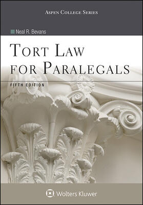 Bevans |  Tort Law for Paralegals | Buch |  Sack Fachmedien