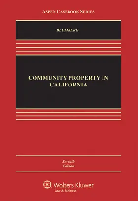 Blumberg |  Community Property in California | Buch |  Sack Fachmedien