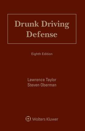 Taylor / Oberman |  Drunk Driving Defense | Buch |  Sack Fachmedien