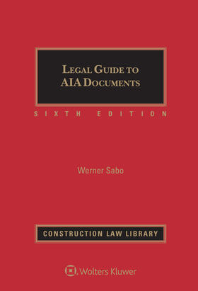 Llc / LLC |  Legal Guide to Aia Documents | Buch |  Sack Fachmedien