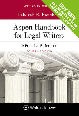 Bouchoux |  Aspen Handbook for Legal Writers: A Practical Reference | Buch |  Sack Fachmedien
