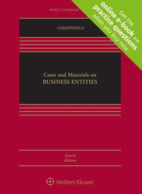 Chiappinelli |  Cases and Materials on Business Entities | Loseblattwerk |  Sack Fachmedien