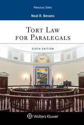 Bevans |  Tort Law for Paralegals | Buch |  Sack Fachmedien