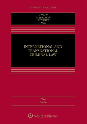 Luban / Sullivan / Stewart |  International and Transnational Criminal Law | Buch |  Sack Fachmedien